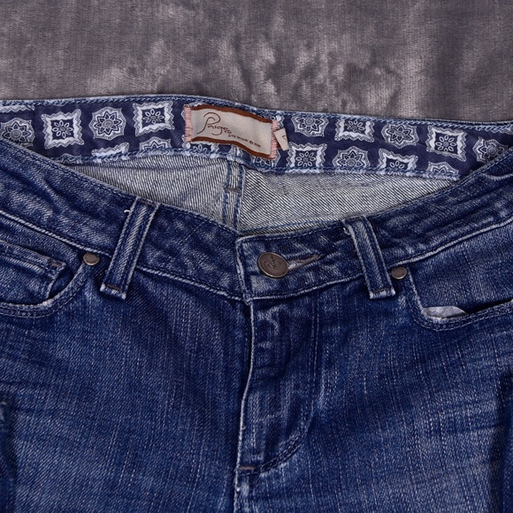 Paige Jeans Mid Rise Relaxed Wide Leg Size 27 - Picture 2 of 6